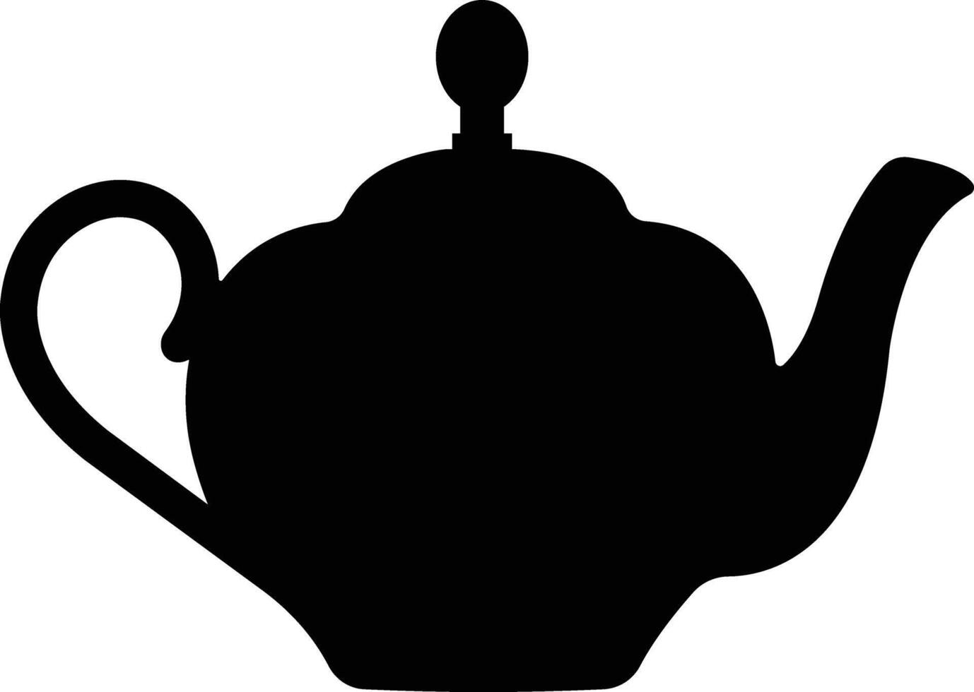 té maceta icono en plano estilo. aislado en té tetera o tetera firmar y símbolo. teteras, Bebiendo café maceta. resumen diseño logotipo Arte vector para aplicaciones sitio web