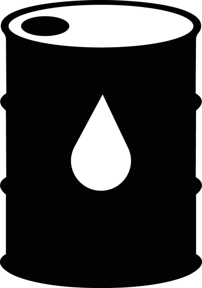 Barrel oil drum icon in flat style. isolated on petroleum drum symbol with drop sign Oil stocks Gallon fuel drum containers. Oil industry. Vector for apps, website