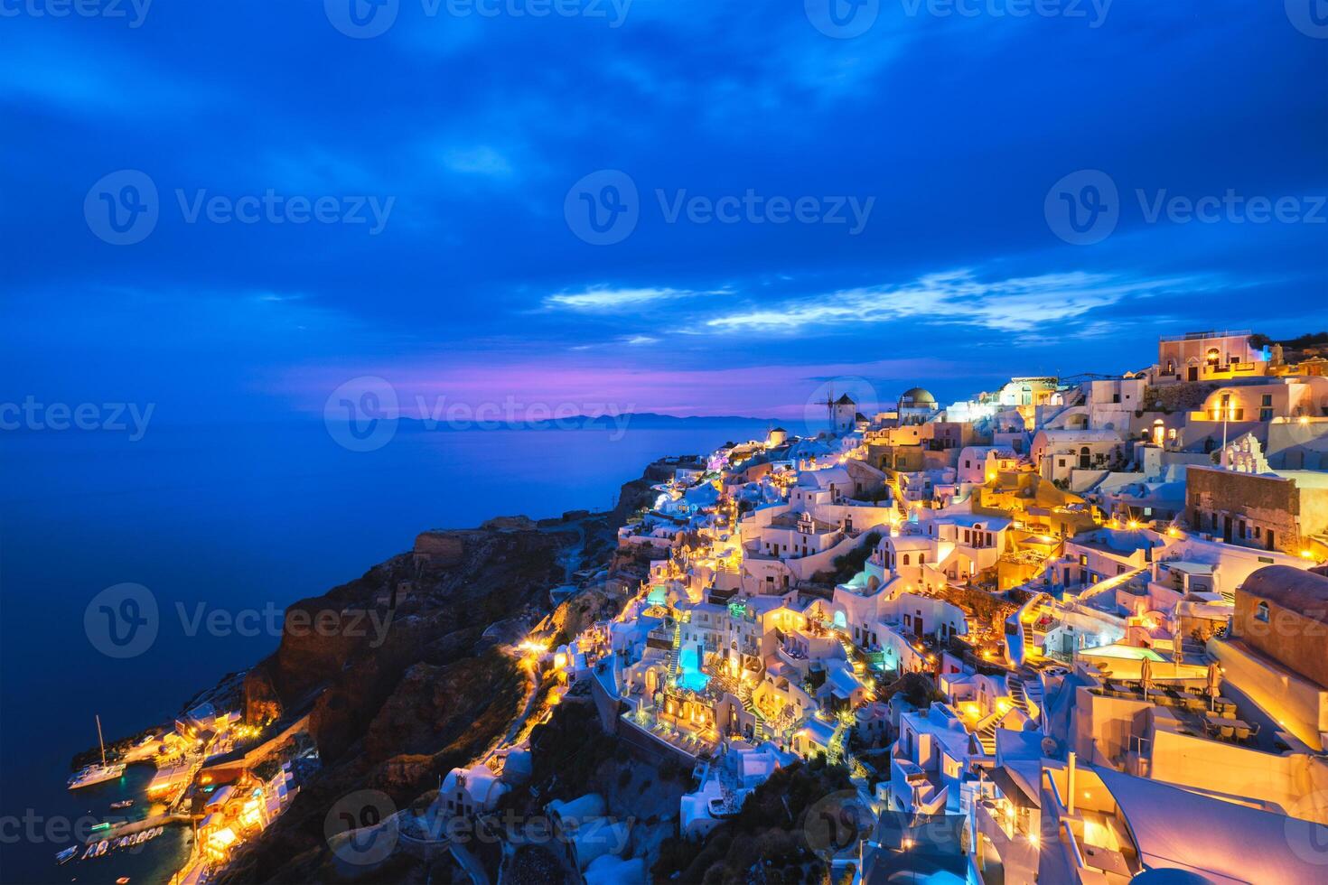 famoso griego turista destino oye, Grecia foto