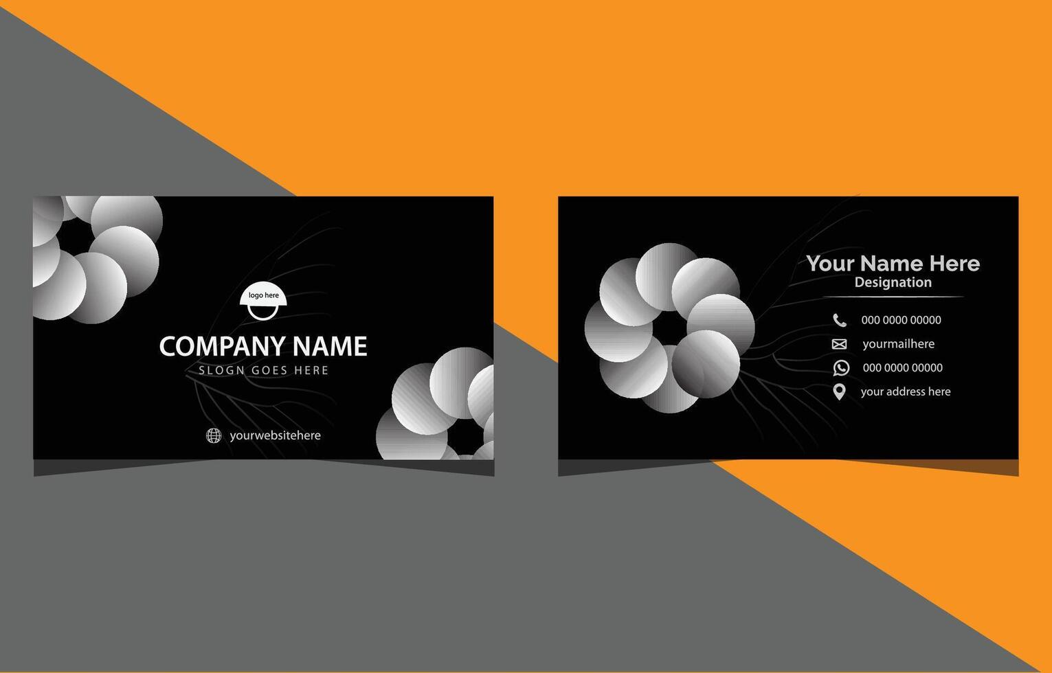Luxury Business Card vector