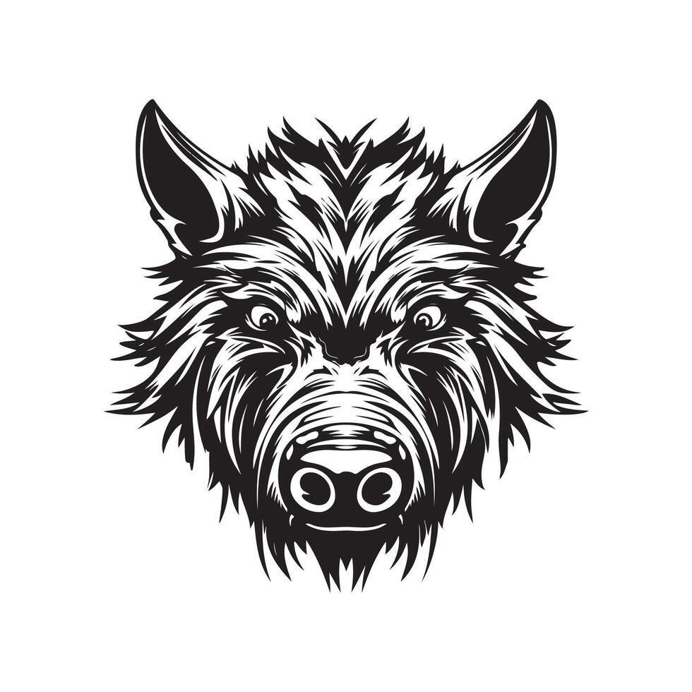 Boar Head Vector Art, Icons, and Graphics