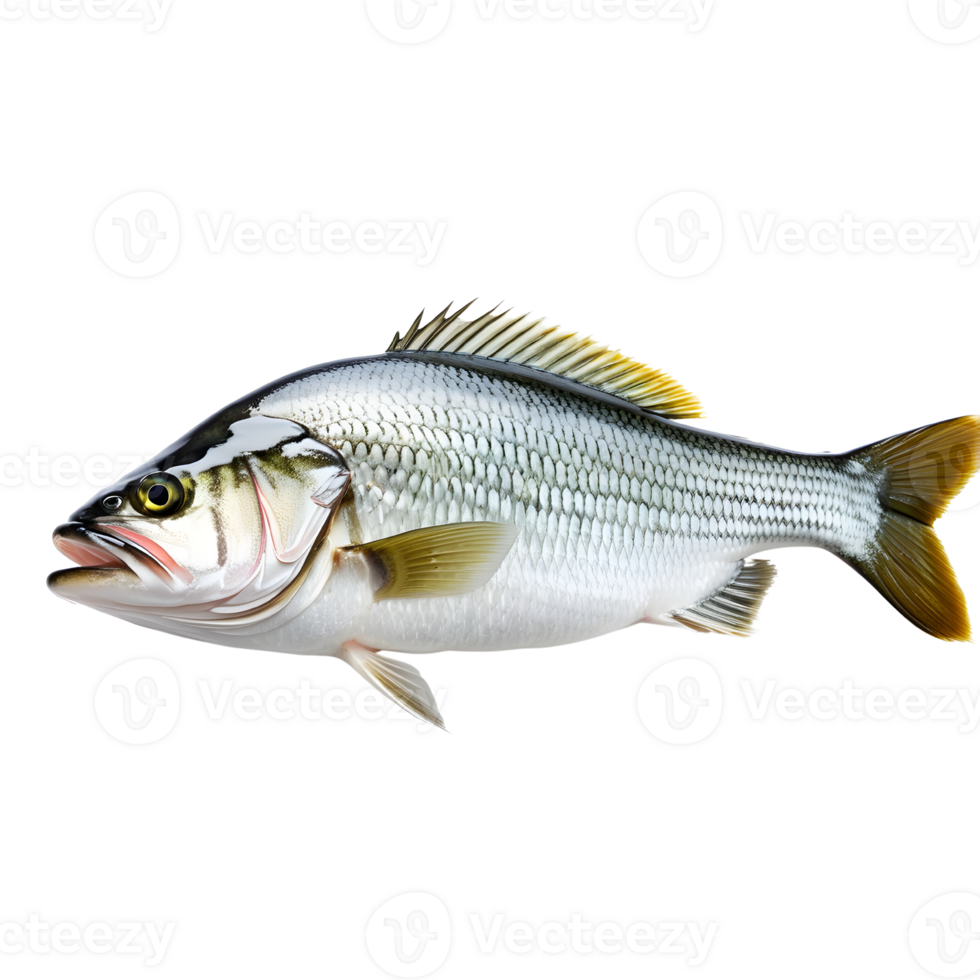 AI generated fish isolated on transparent background png