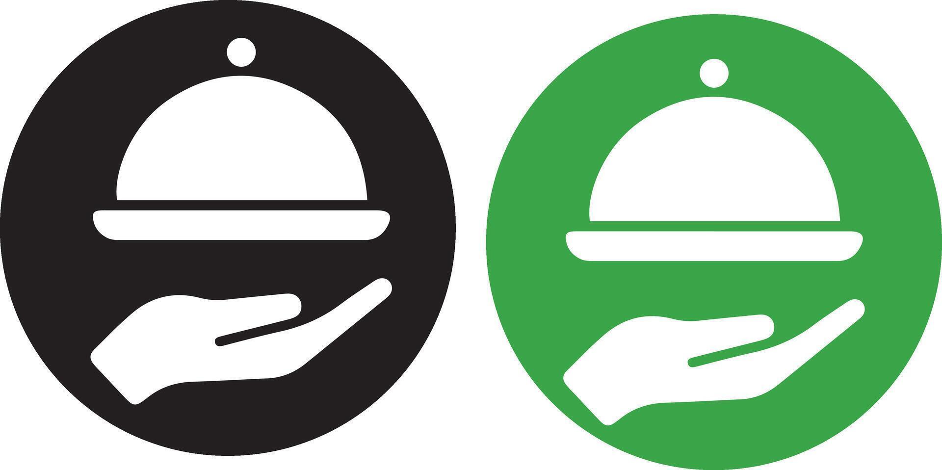 dinner icon for mobile concept vector design