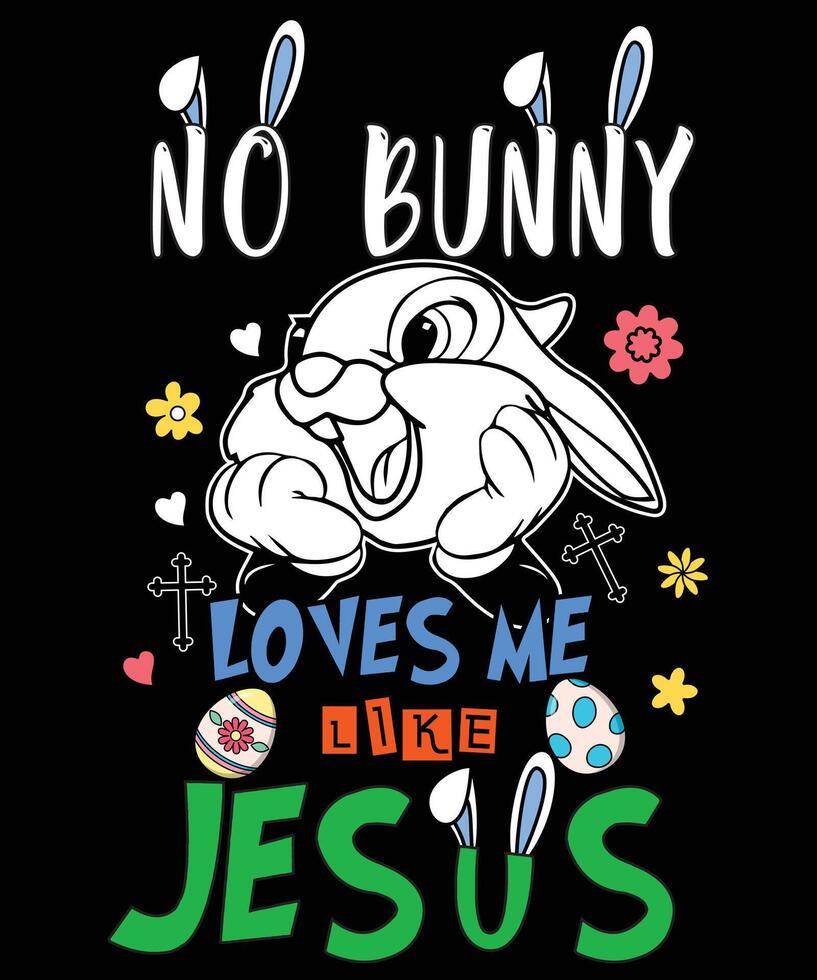 Easter print template and t shirt designs vector