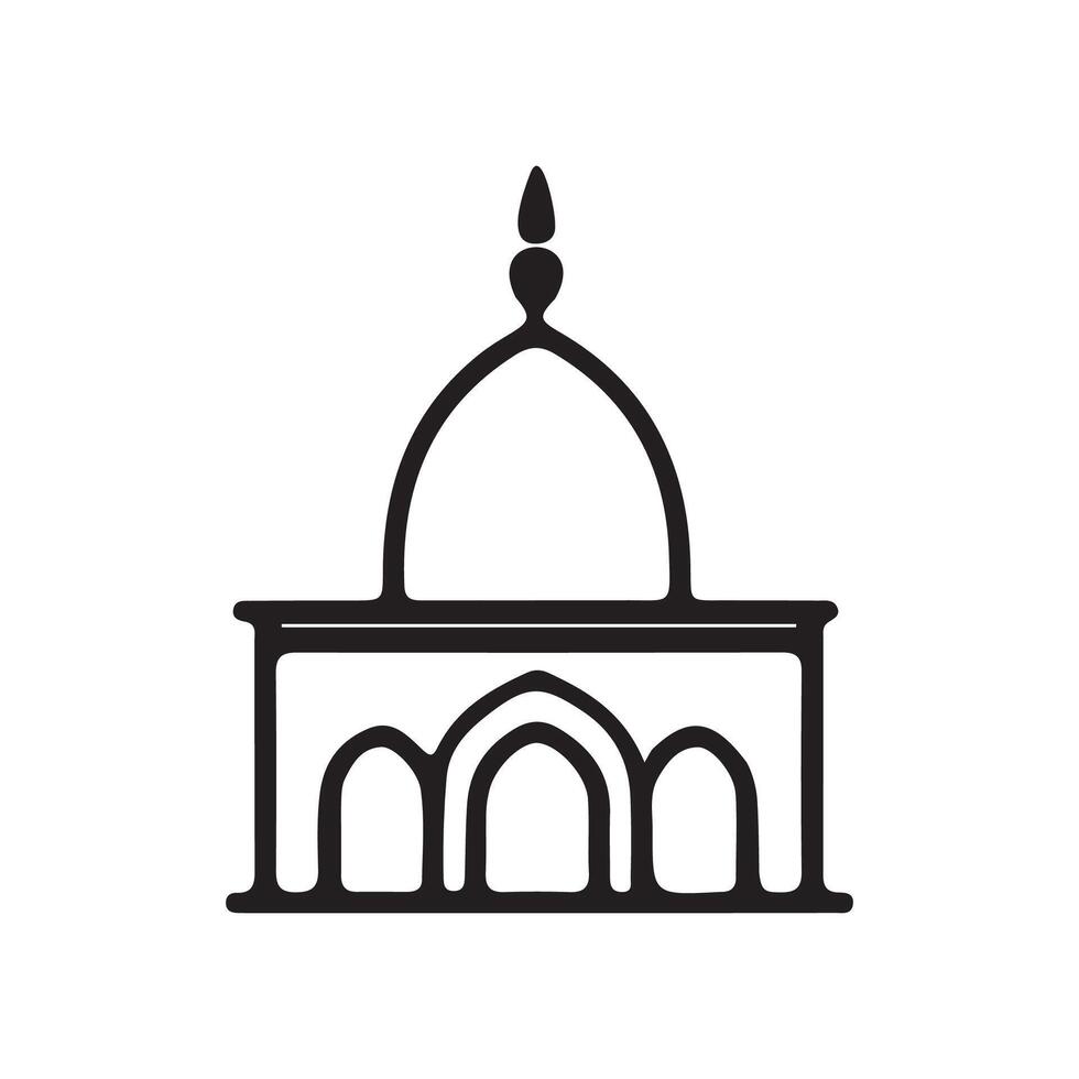 Mosque Icon Vector Images