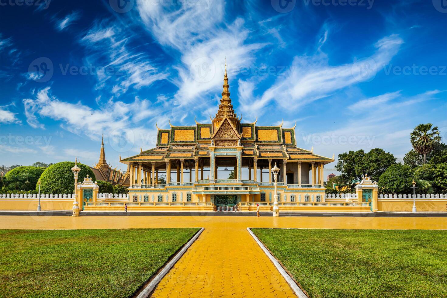 Phnom Penh Royal Palace complex photo