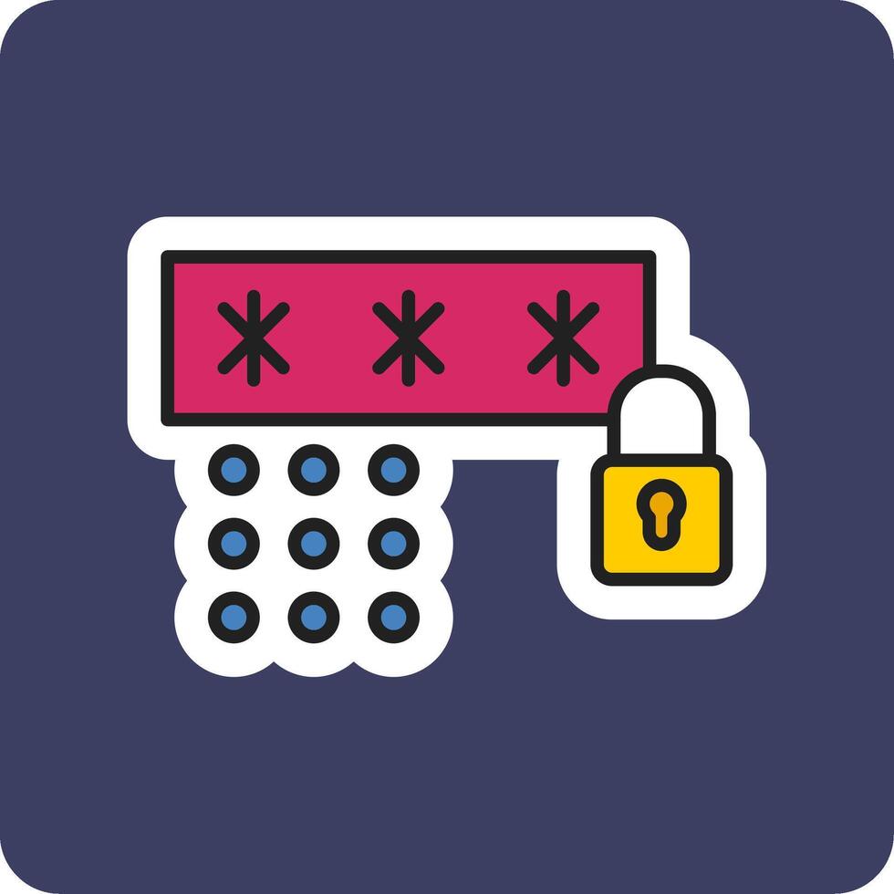 Passcode Vector Icon