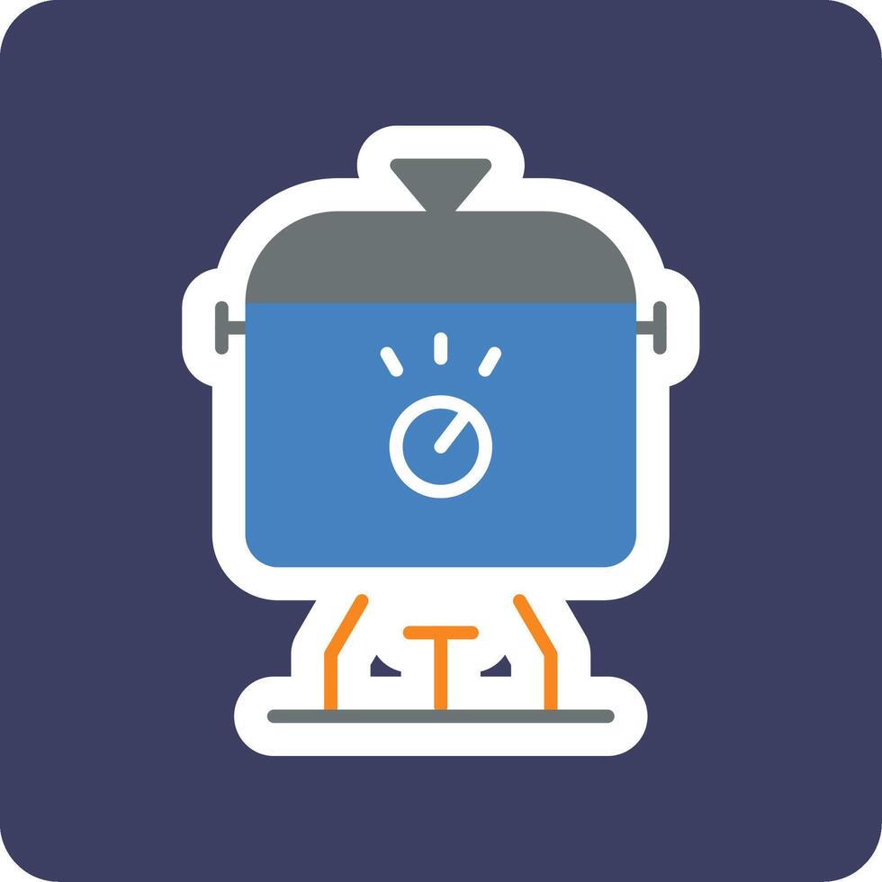 Slow Cooker Vector Icon