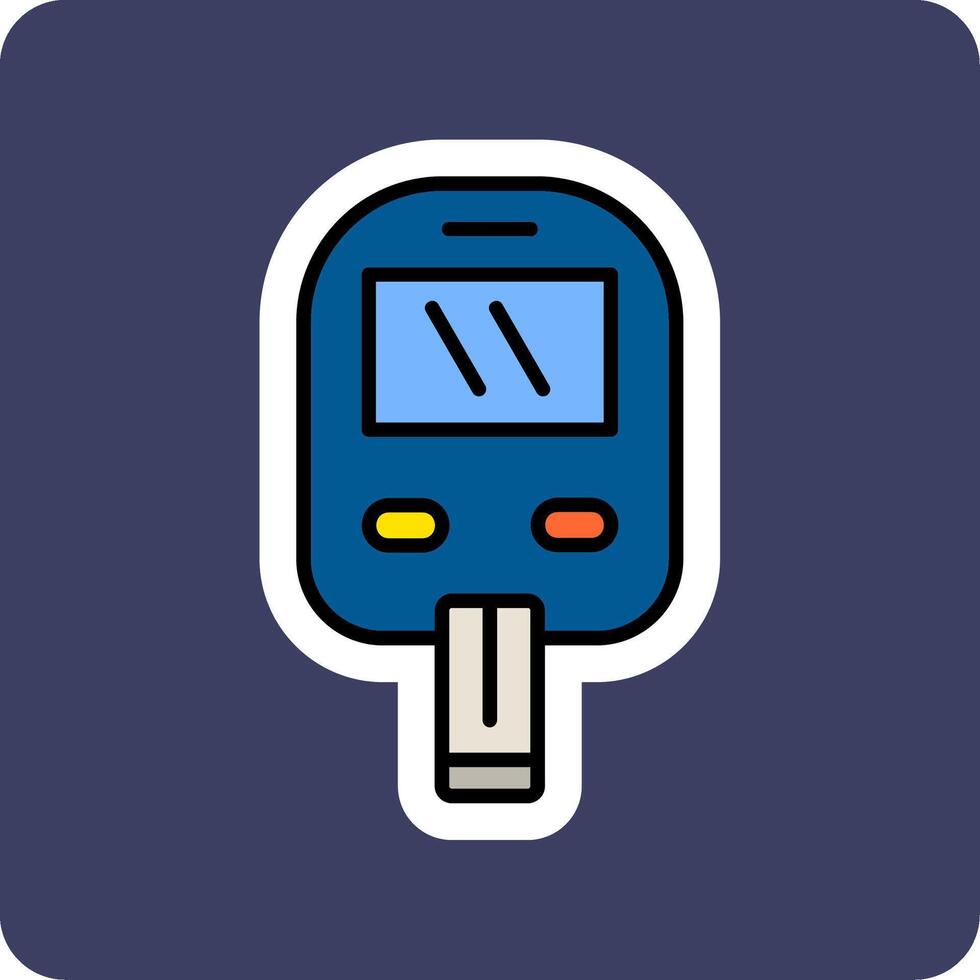 Glucometer Vector Icon