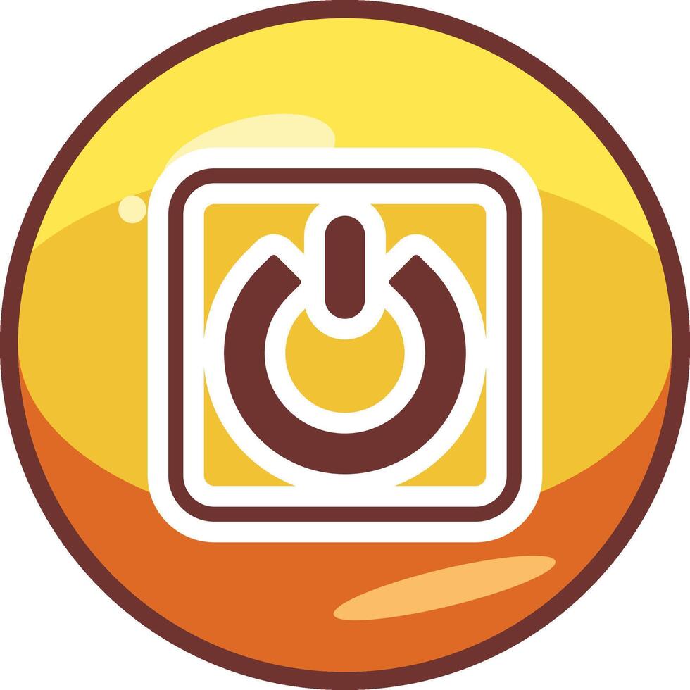 Power Button Vector Icon