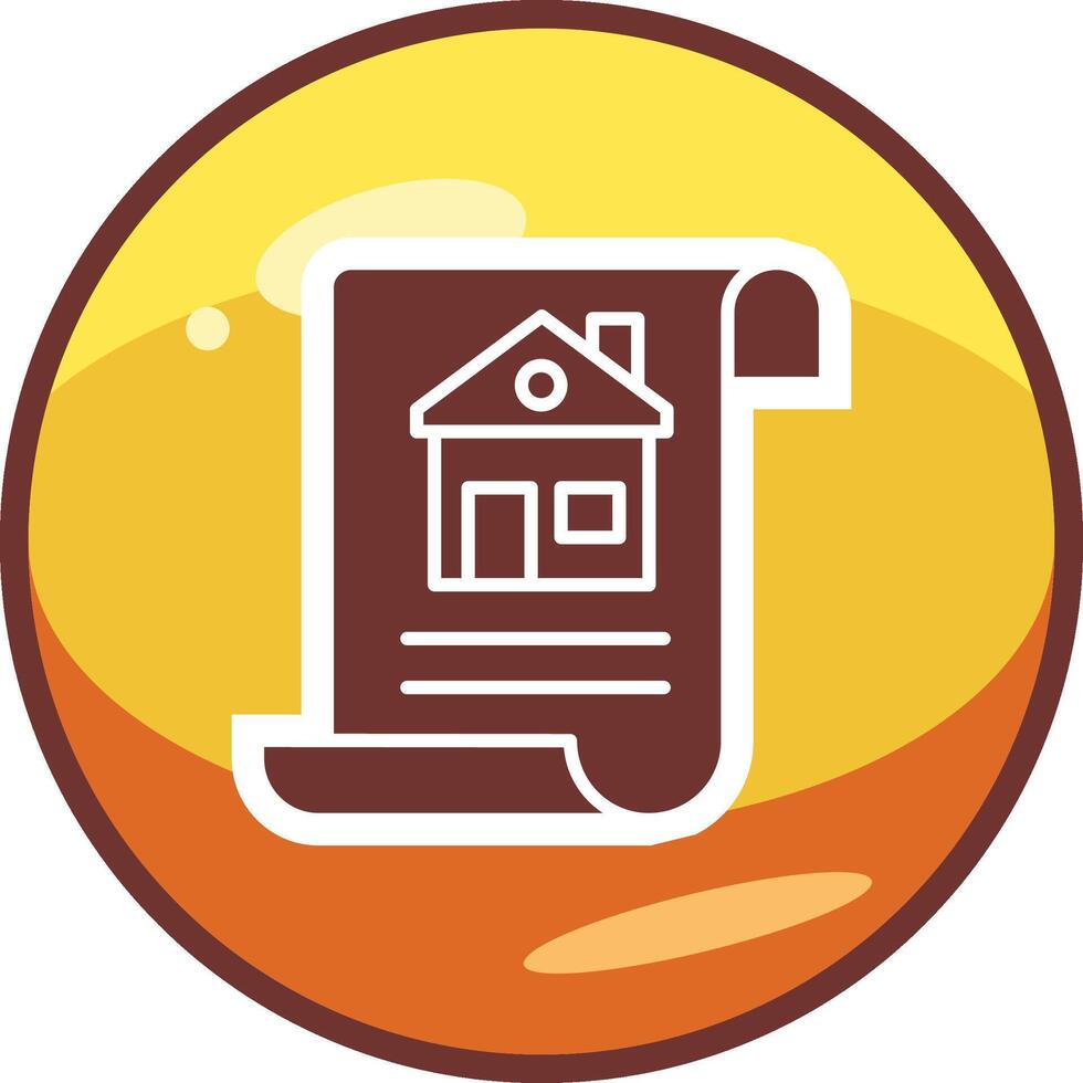 House Document Vector Icon