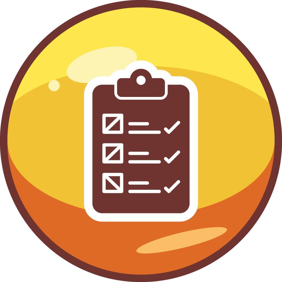 Checklist Vector Icon