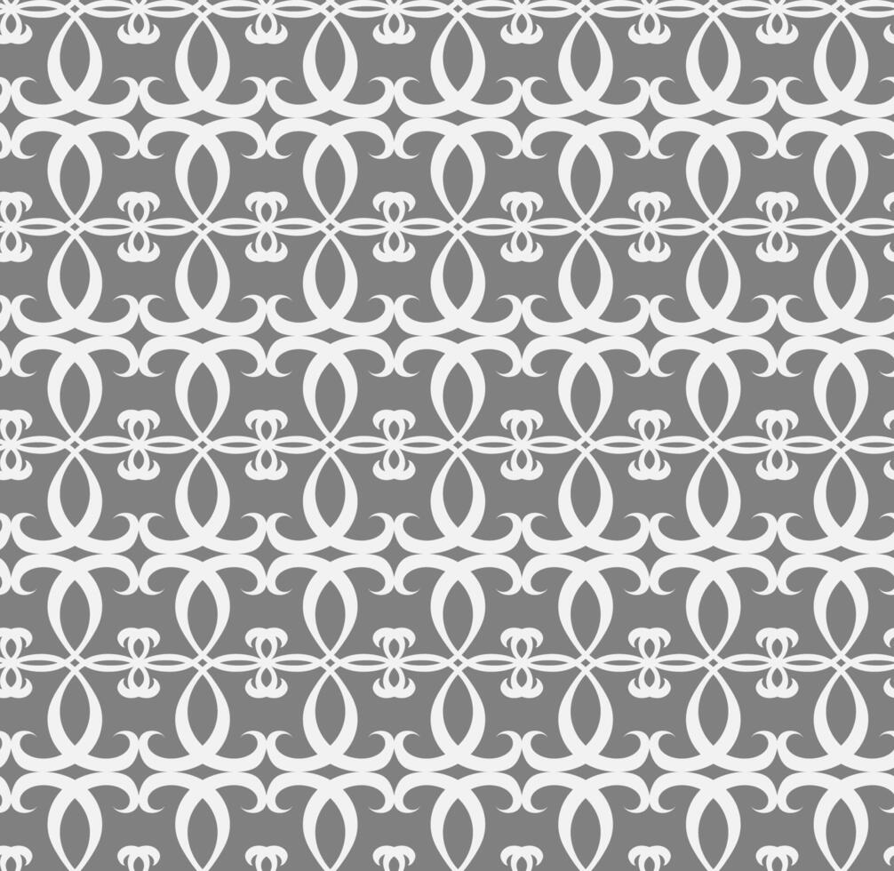 Vector seamless texture in the form of an abstract pattern on a gray background