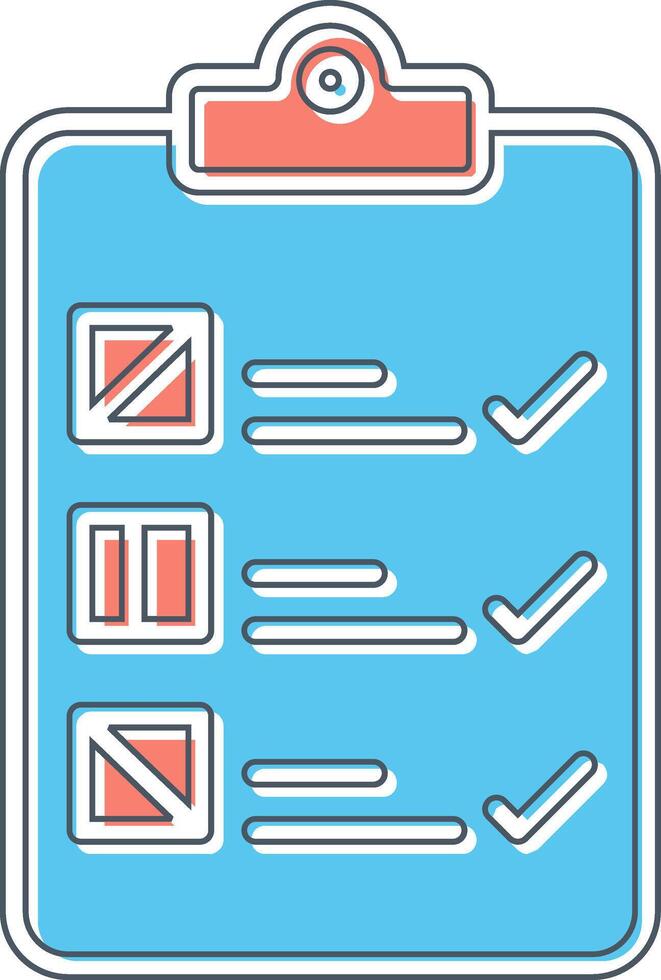 Checklist Vector Icon