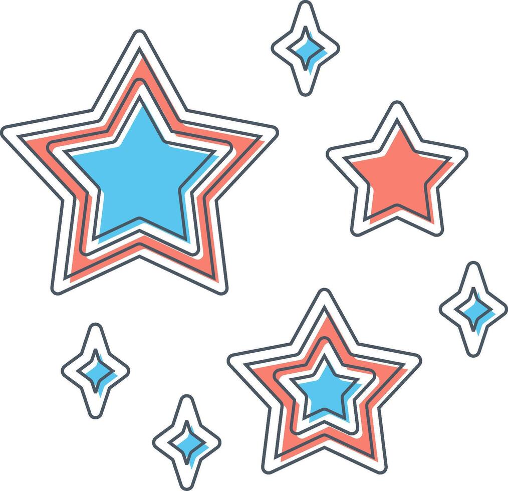 Stars Vector Icon