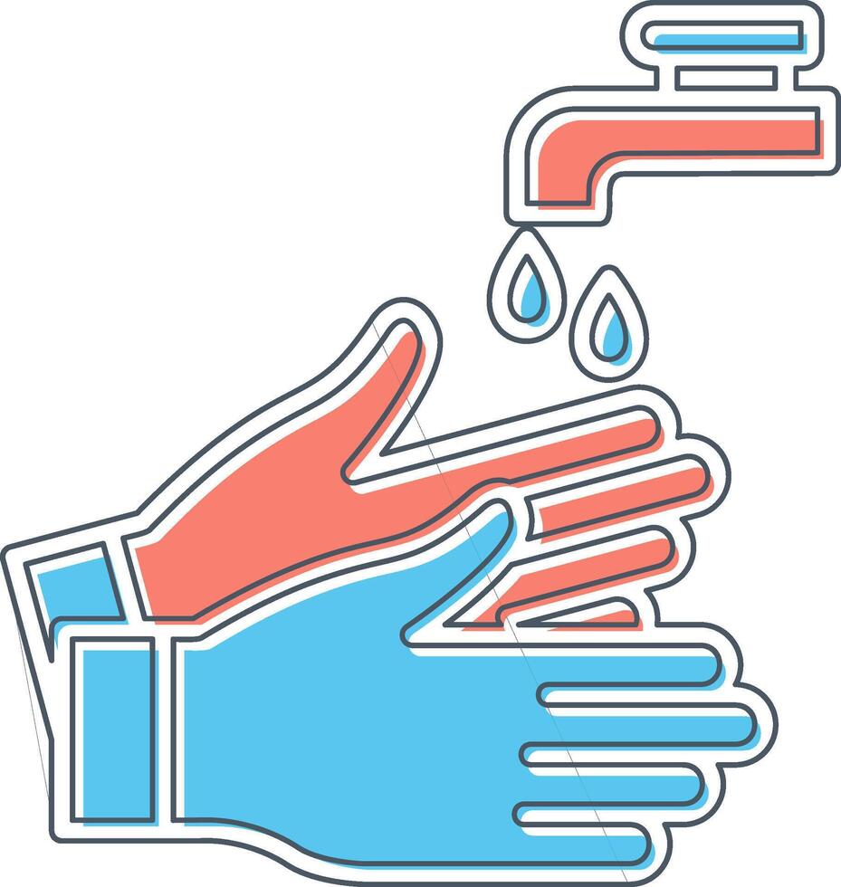 Hand Wash Vector Icon