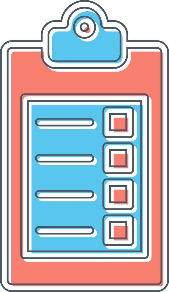 Clipboard Vector Icon
