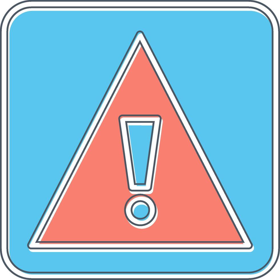Caution Sign Vector Icon