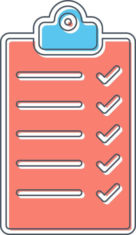 Checklist Vector Icon