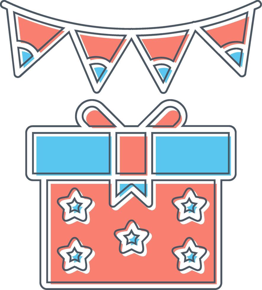 Bunting Vector Icon