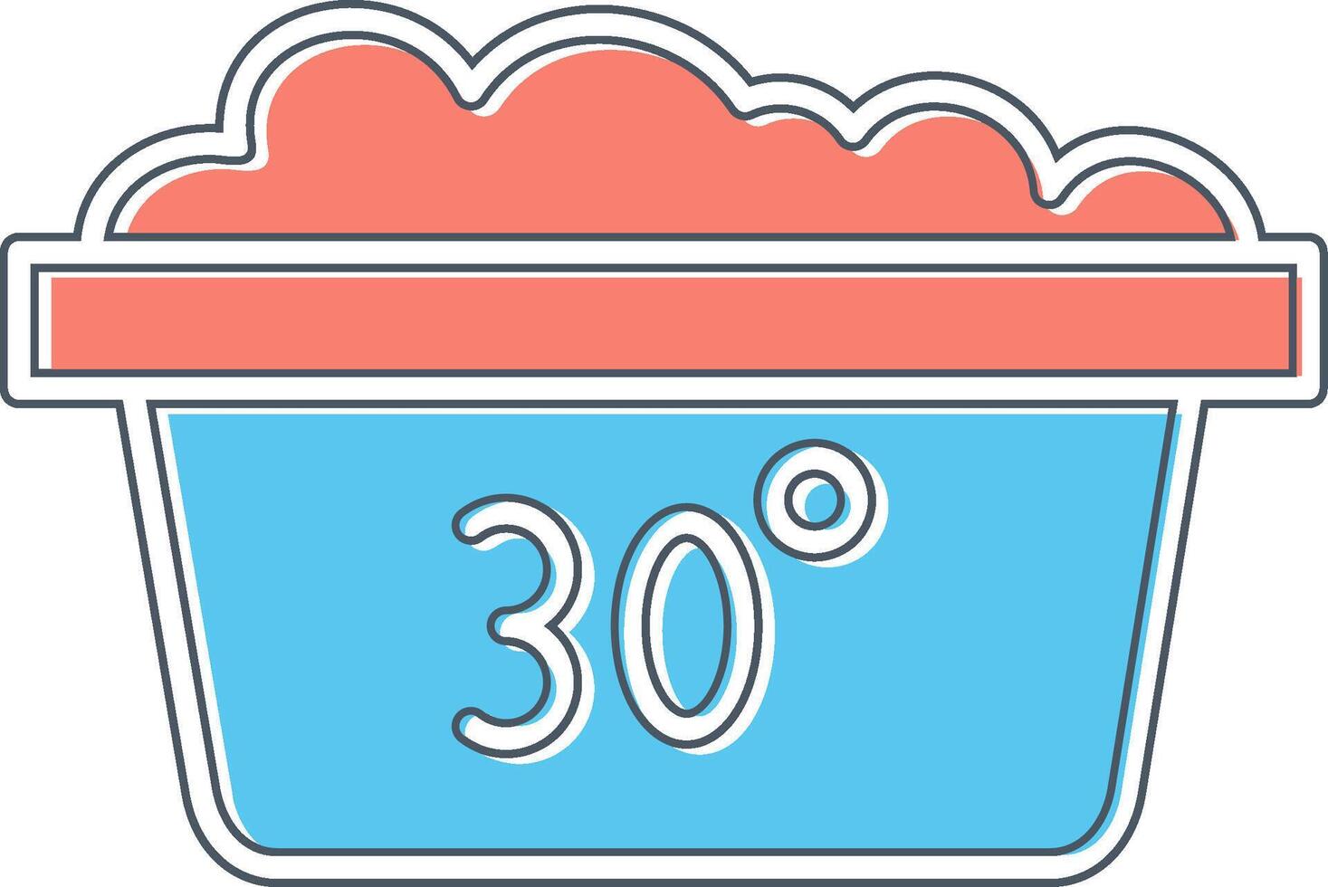 Wash Cold Vector Icon