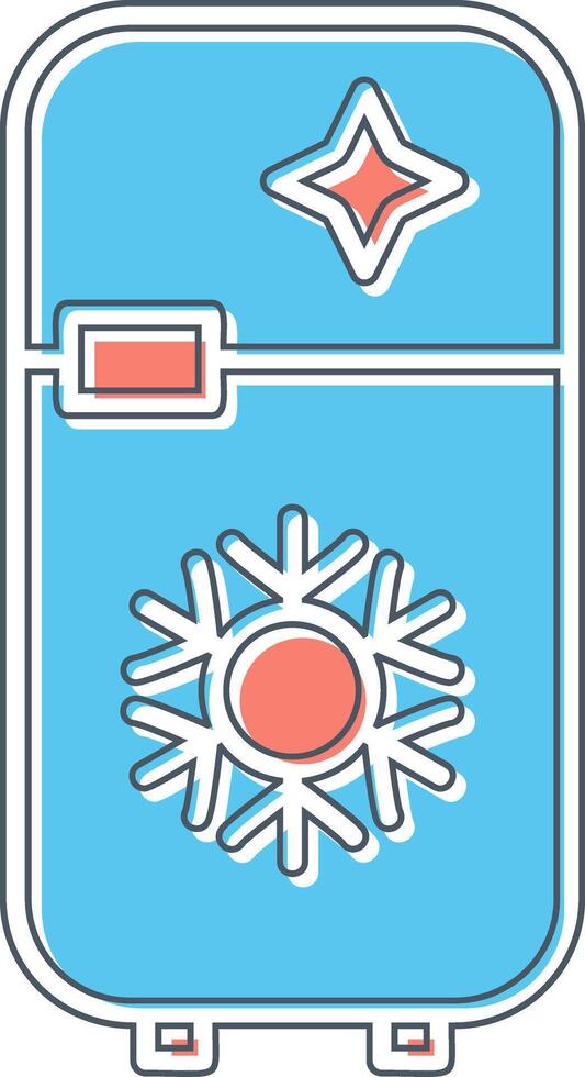 Fridge Vector Icon