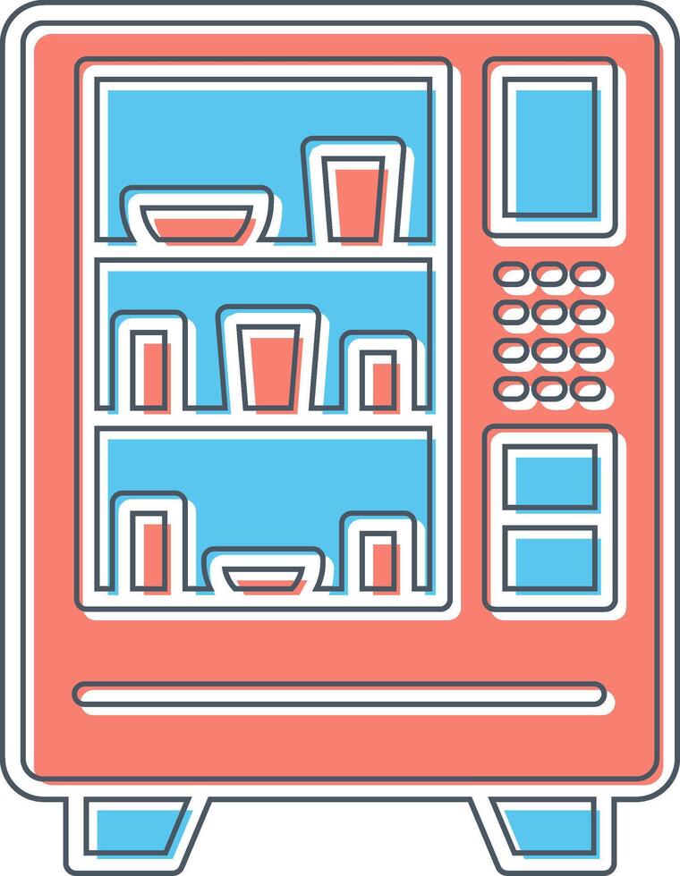 Vending Machine Vector Icon