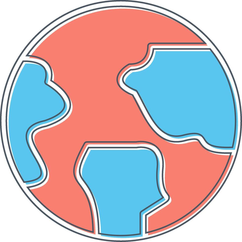 Earth Vector Icon