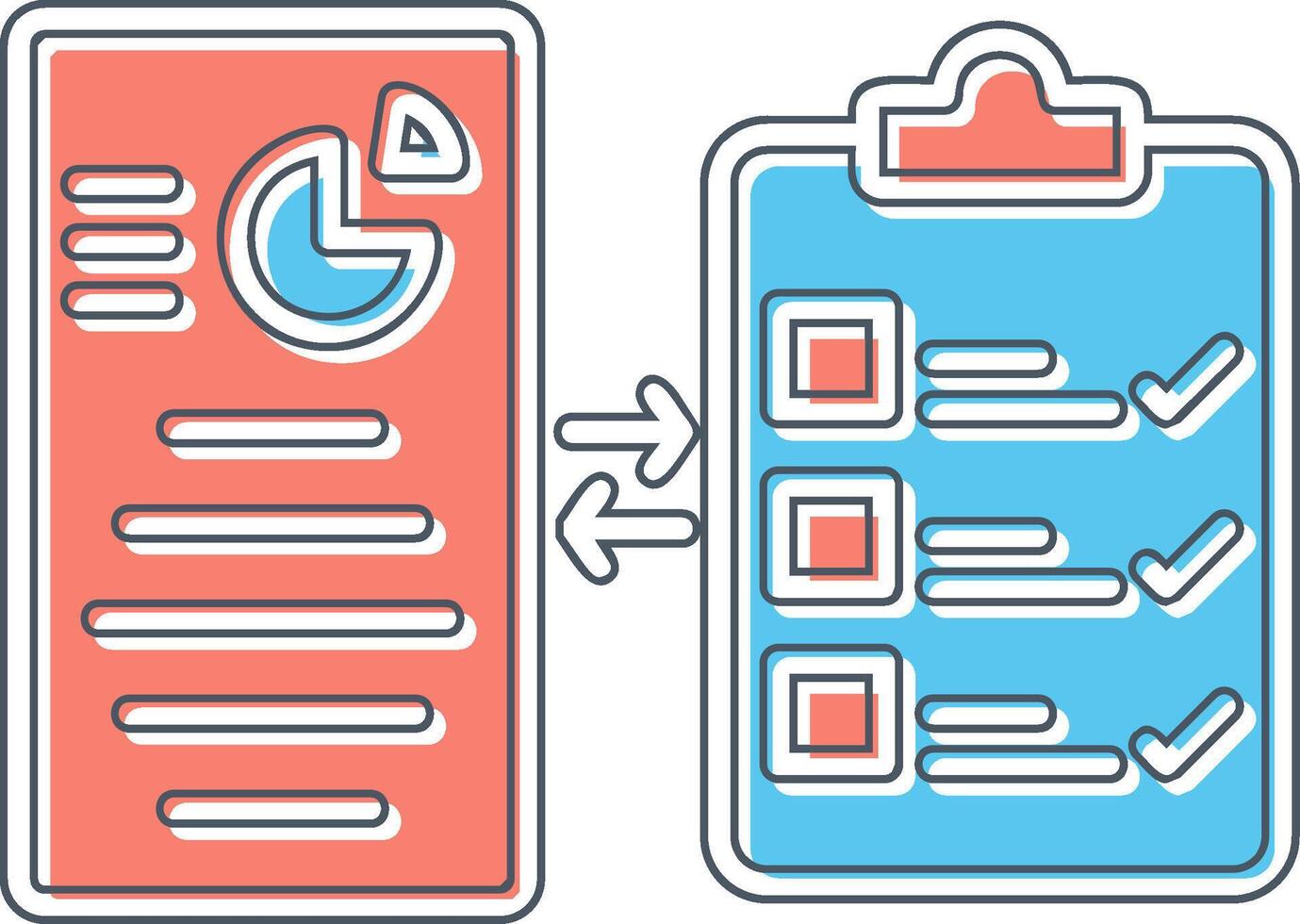 Work Flow Vector Icon