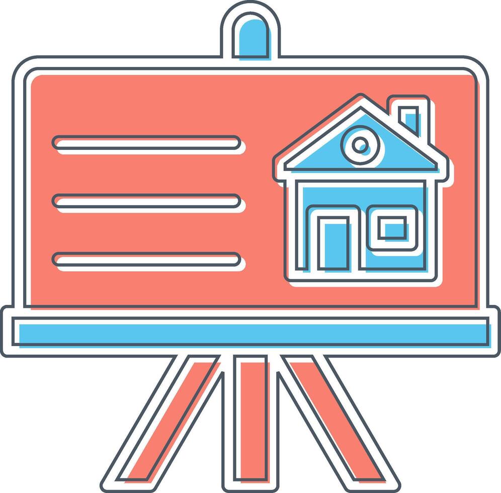 Construction Presentation Vector Icon