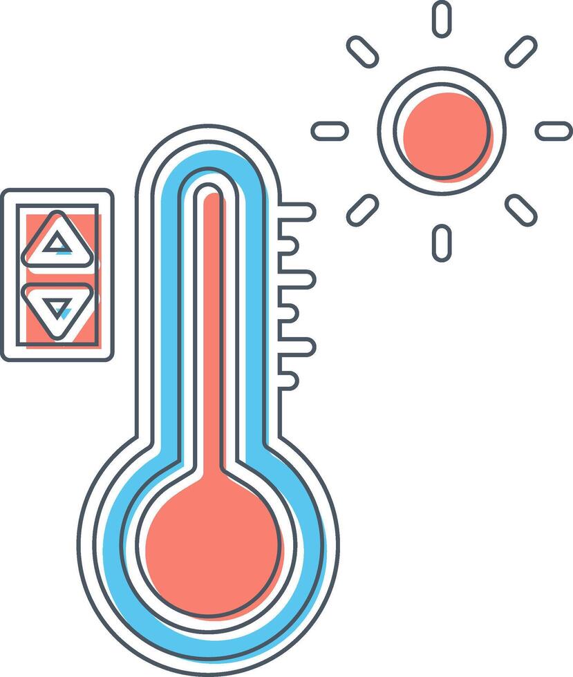Temperature Control Vector Icon