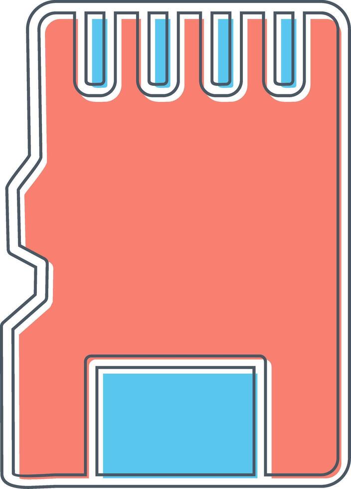 Sd Card Vector Icon