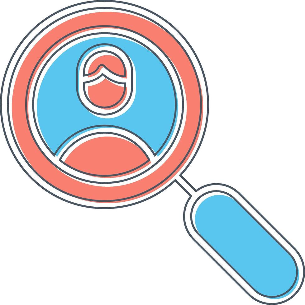 Search people Vector Icon