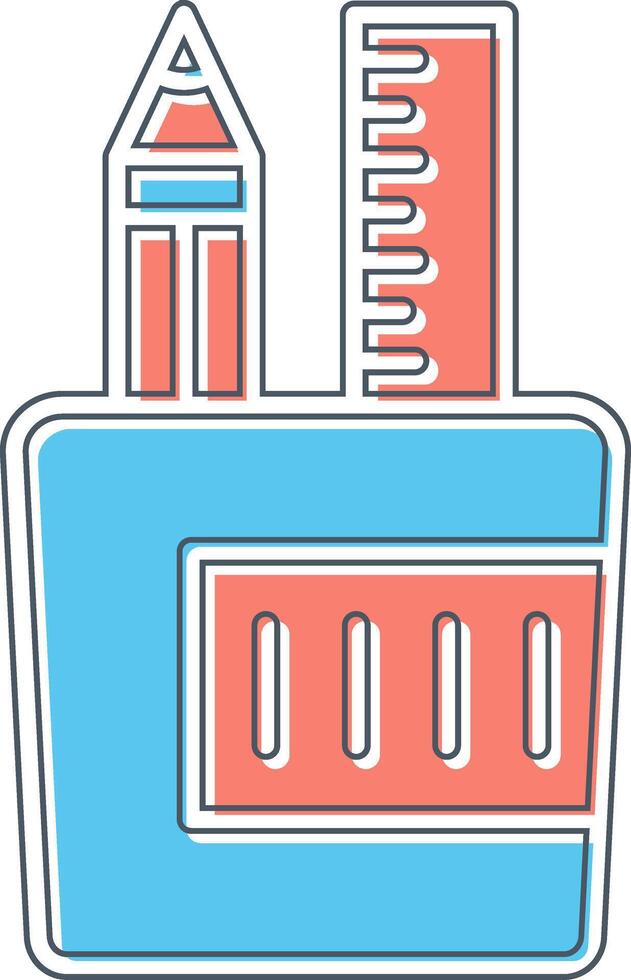 Stationery Mug Vector Icon