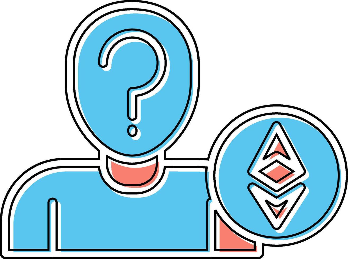 Unkown Ethereum Owner Vector Icon