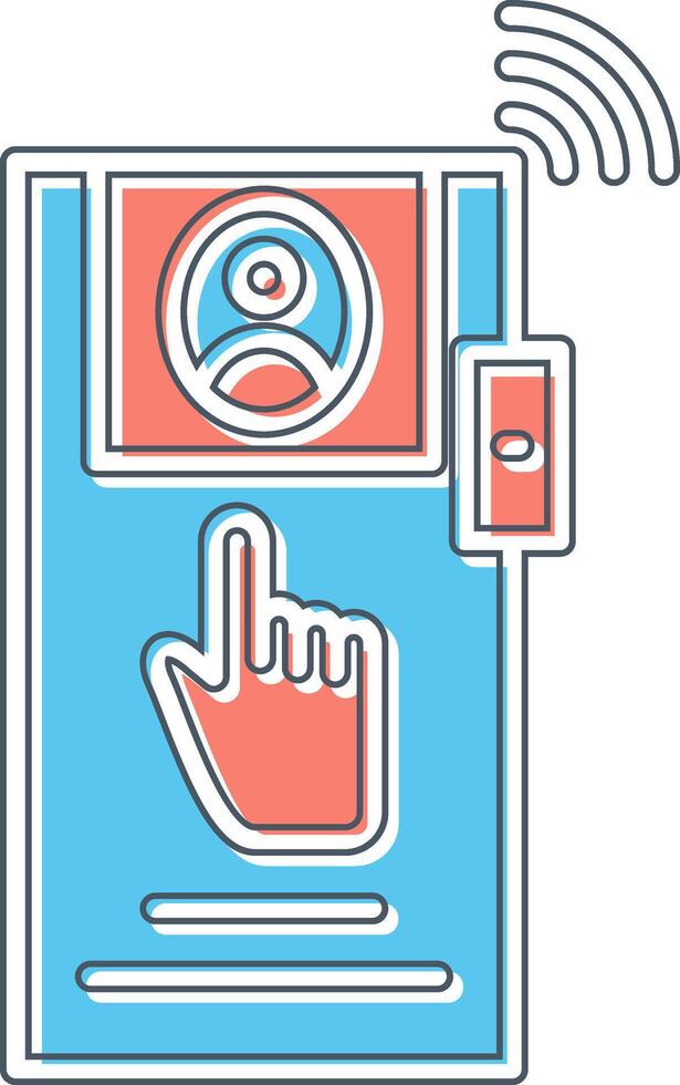 Door Camera Vector Icon