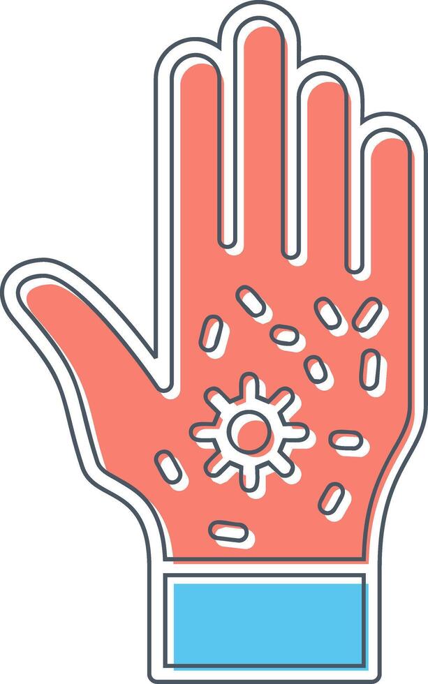 Dirty Hand Vector Icon