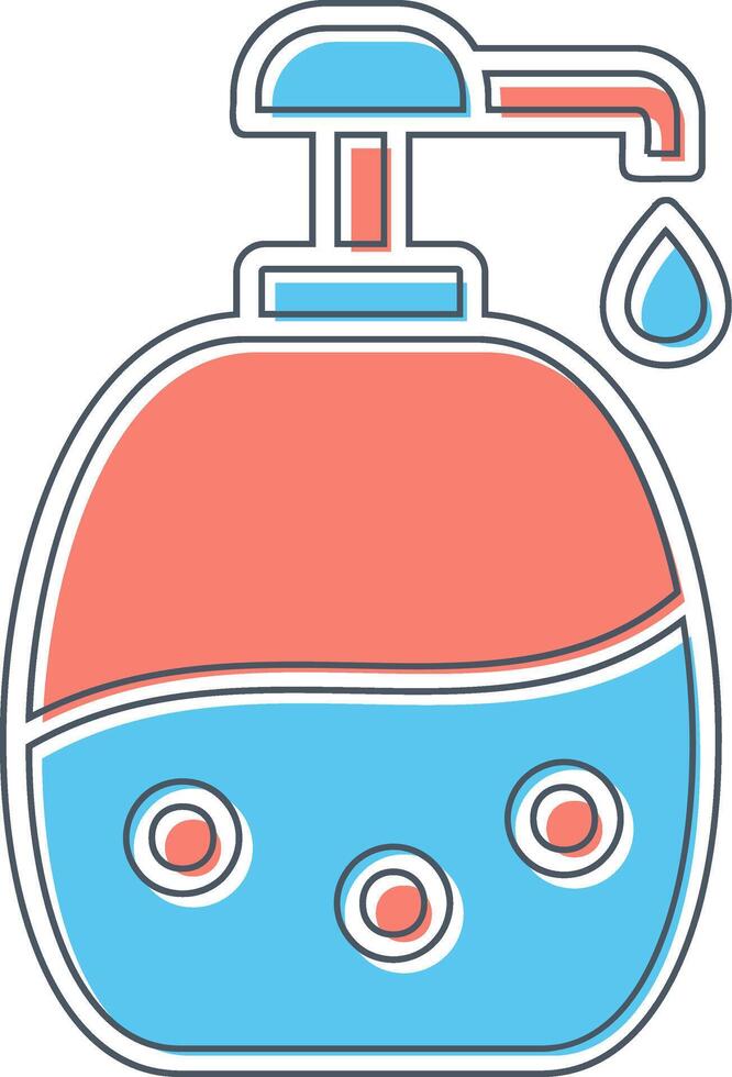 Baby Shampoo Vector Icon