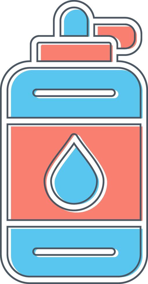 Water Bottle Vector Icon