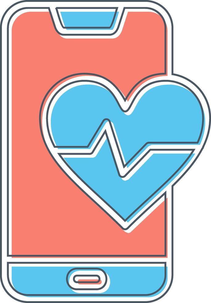 Heart Rate Vector Icon