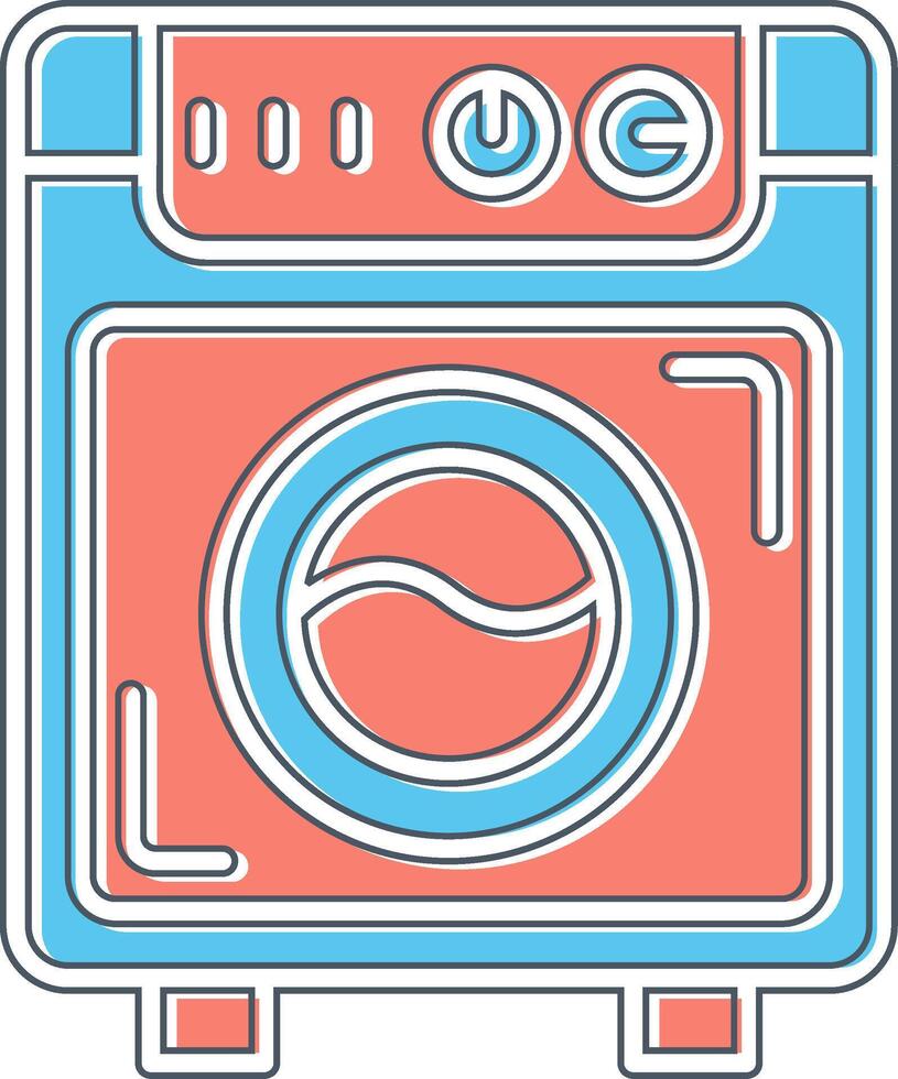 Washing Machine Vector Icon