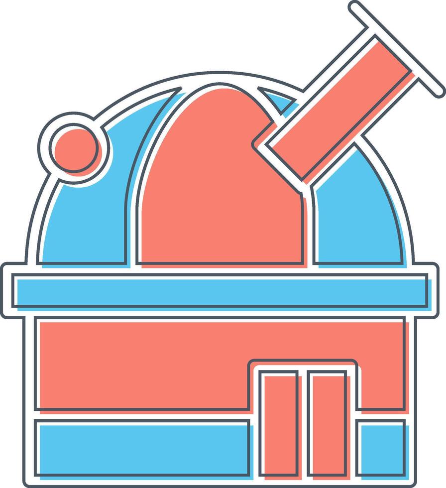 Space Observatory Vector Icon