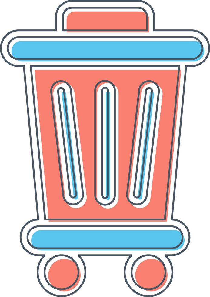 Trash Bin Vector Icon
