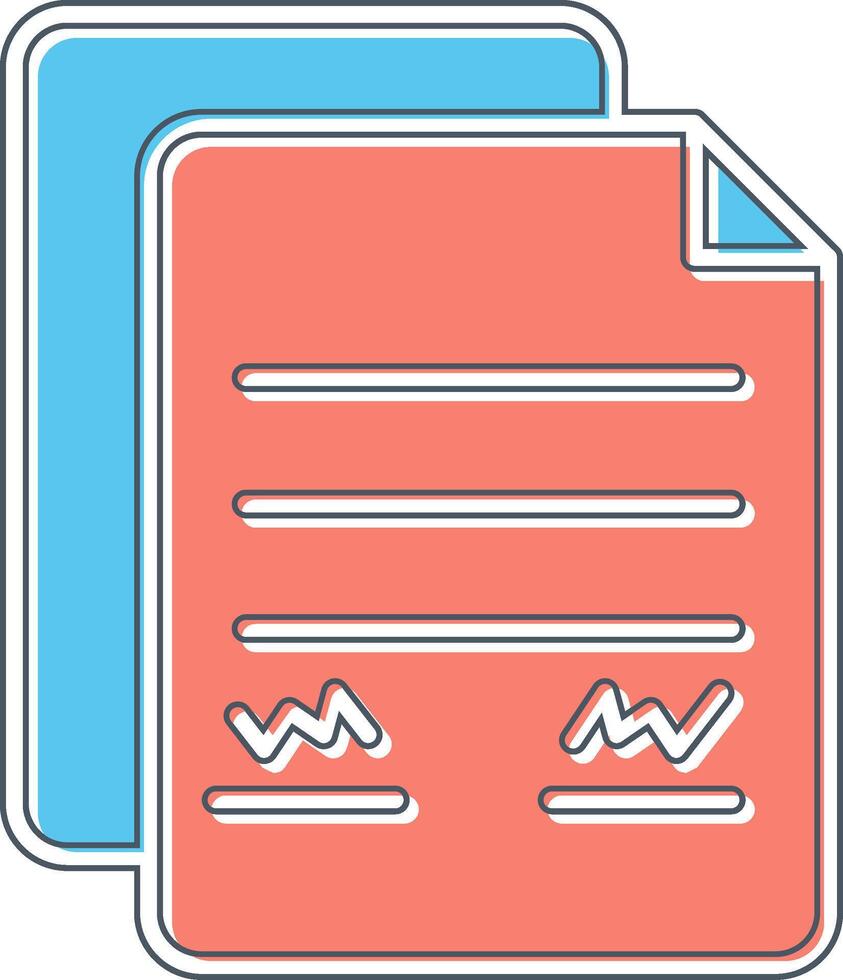 Construction Agreement Vector Icon