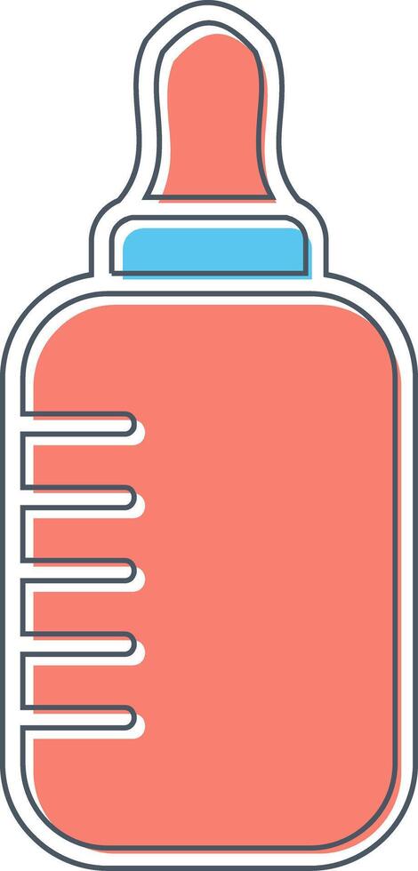 Baby Bottle Vector Icon