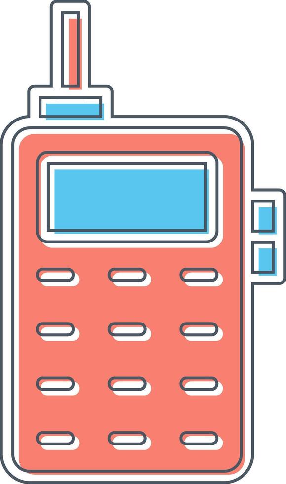 Old Phone Vector Icon