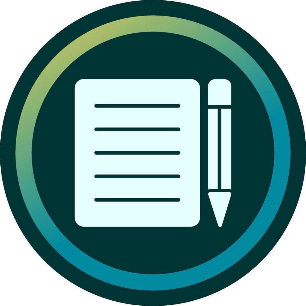 Note Pad Vector Icon