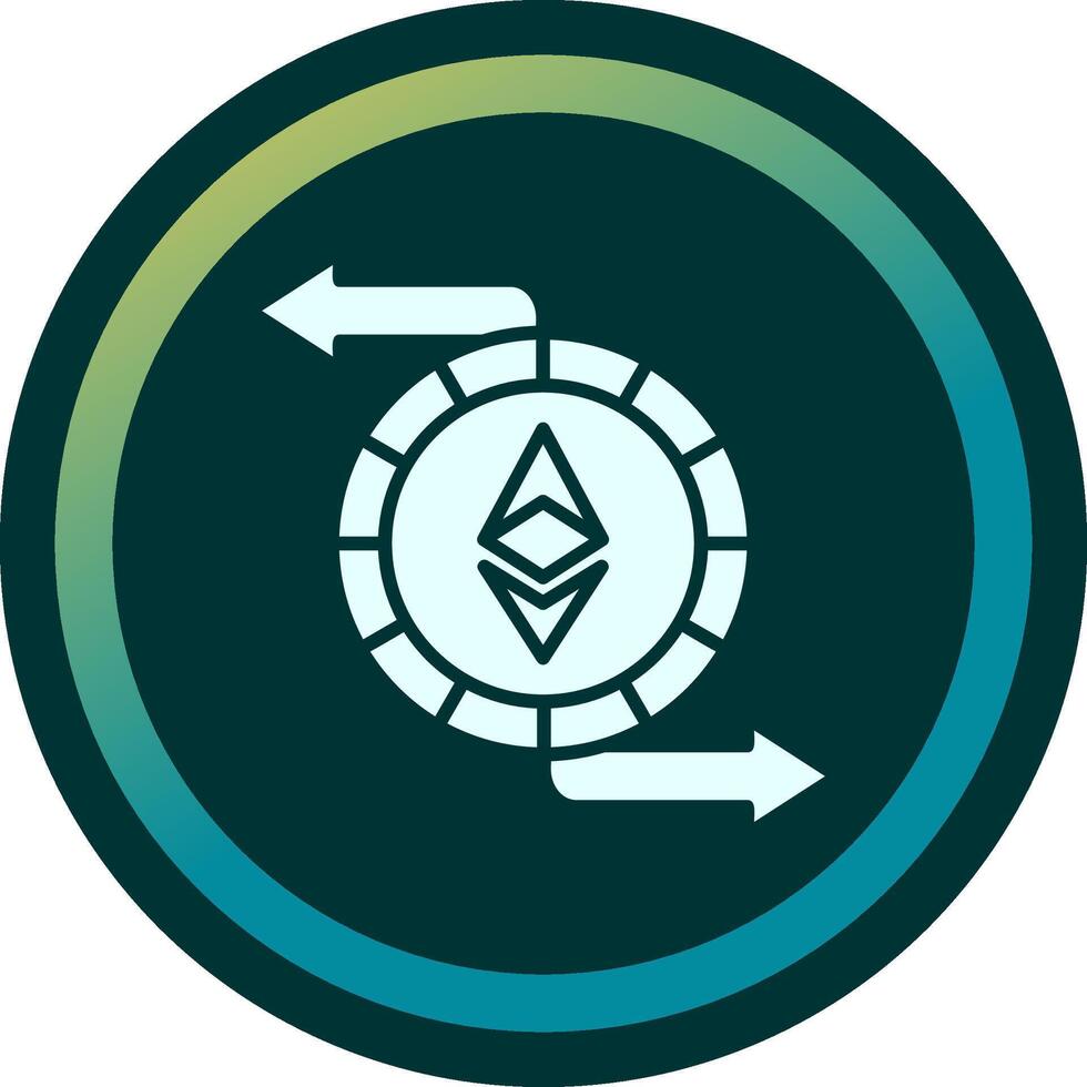 Ethereum Exchange Vector Icon