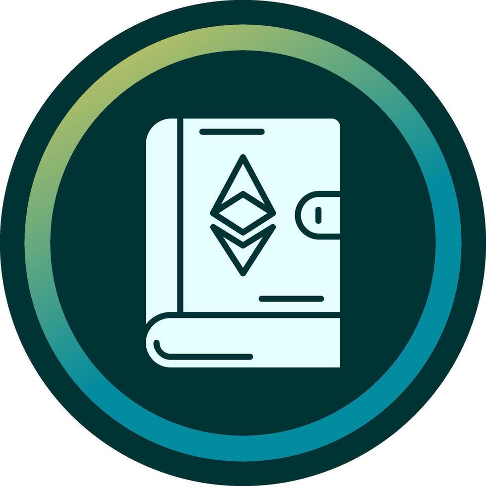 Ethereum Book Vector Icon