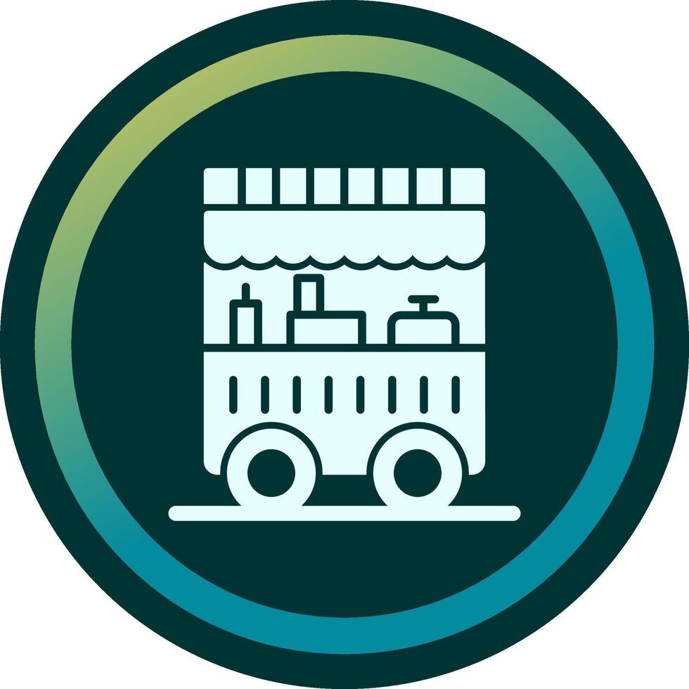 Food Cart Vector Icon